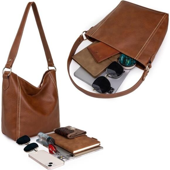 Purses for Women Trendy Soft Shoulder Purses and Handbags Hobo Bags - Picture 3 of 7